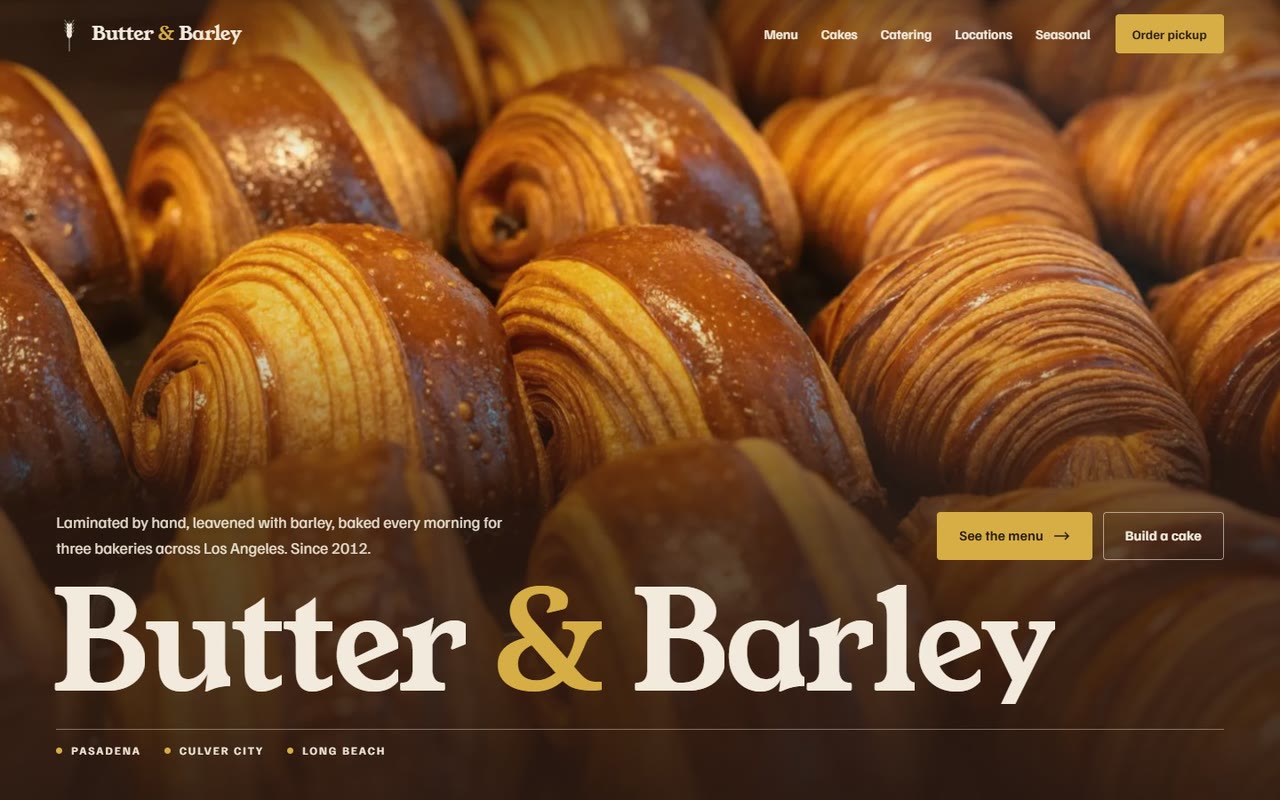 Butter & Barley Bakery