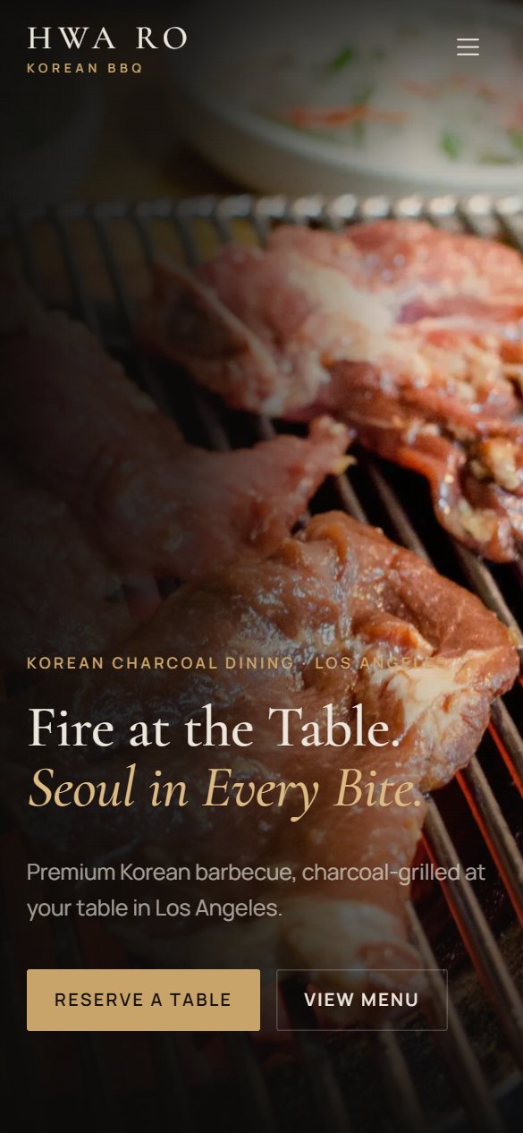 Hwa Ro: 휴대폰에서 본 첫 화면