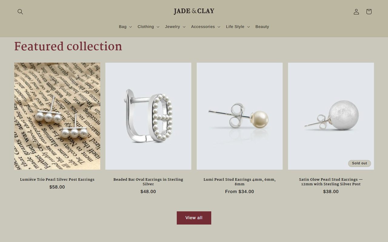 Jade & Clay: 추천 컬렉션