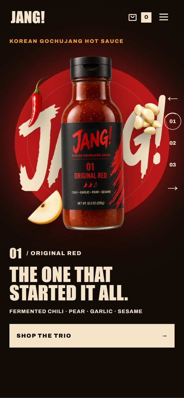 JANG!: The opening on a phone